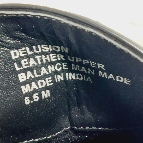 NEW Charles David Delusion Platform In Black Leather Old Money Loafers M851 - Picture 10 of 12